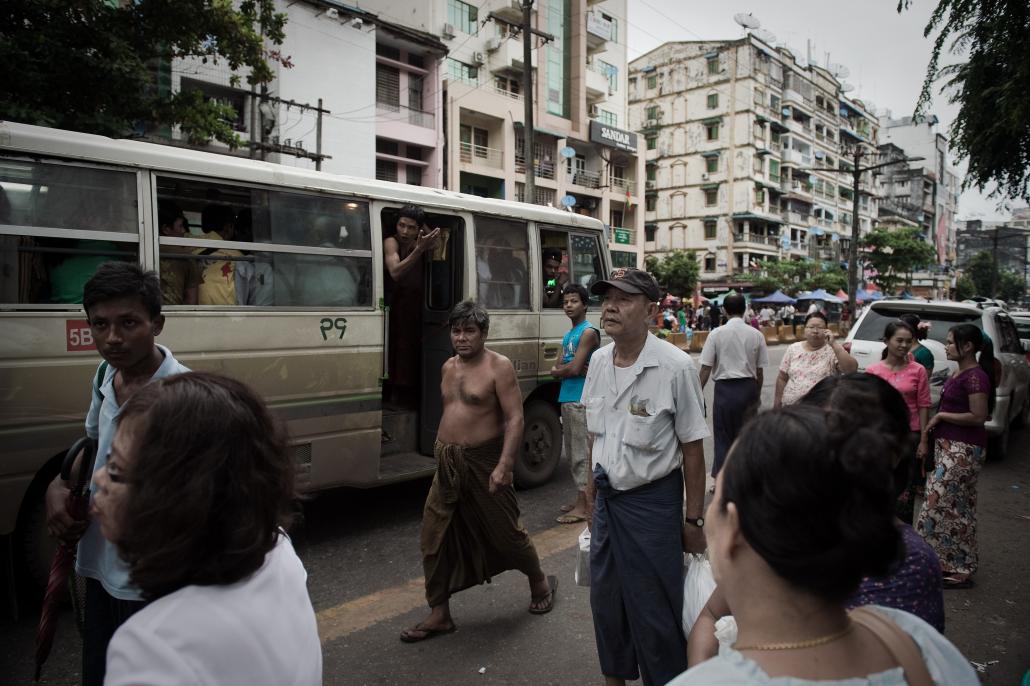 Nationalist writer Shwe U Daung took the London-based Sherlock Holmes stories and based them in downtown Rangoon. (Nicolas Asfouri / AFP)