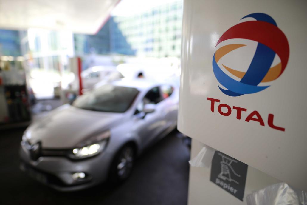 French energy company Total operates the Yadana natural gas project and is one of the largest European investors in Myanmar. (AFP)