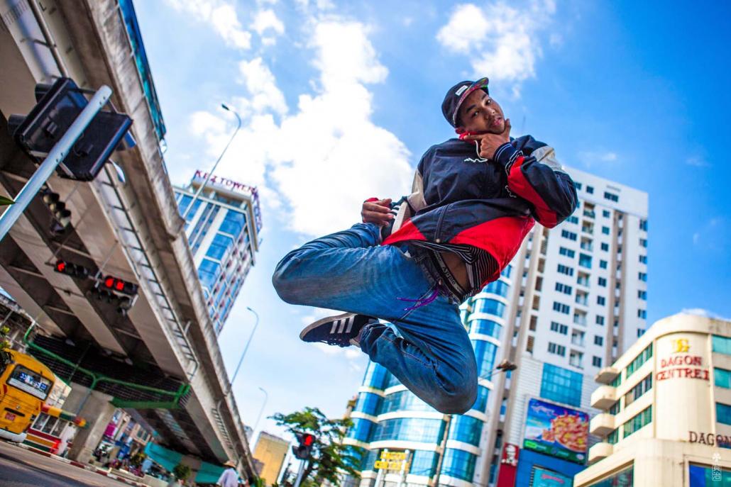 Before Ko Thaw Zin Min Oo (left), aka B-boy Fan Lay, 18, took up dance he spent his days playing video games.