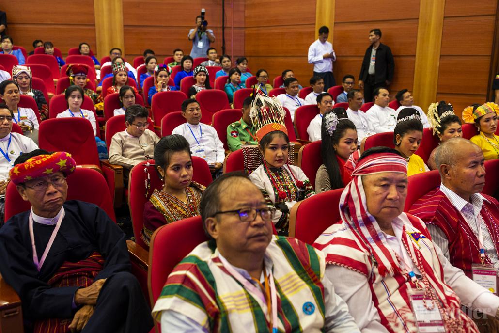 All Nationwide Ceasefire Agreement signatories were represented at the ceremony except the Restoration Council of Shan State-Shan State Army-South. (Hkun Lat | Frontier)