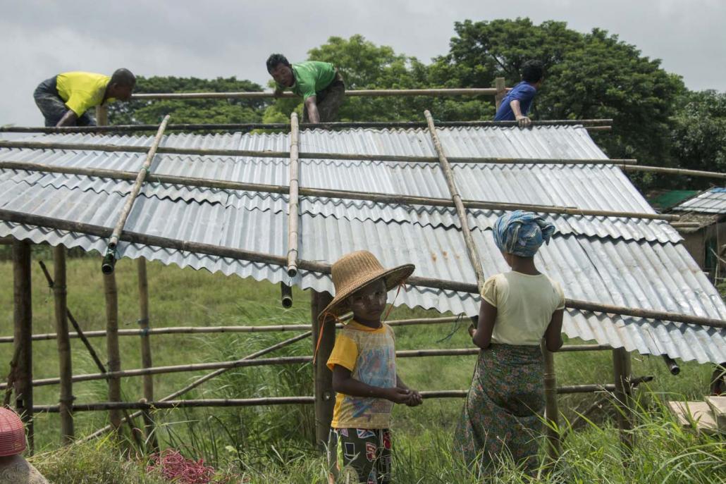 The Disaster Management Department says Ayeyarwady Region is the area of the country most affected by riverbank erosion. (Nyein Su Wai Kyaw Soe | Frontier)