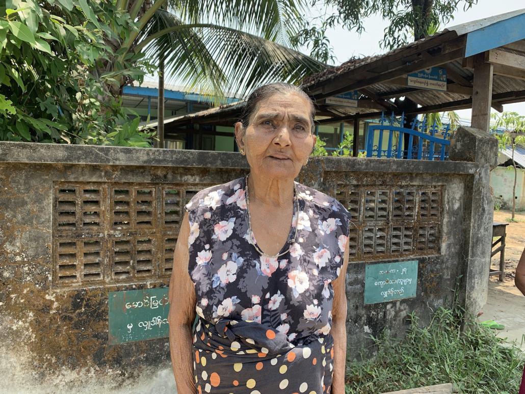 Daw Khin Than, 85, said she voted for Daw Aung San Suu Kyi (Mratt Kyaw Thu | Frontier)