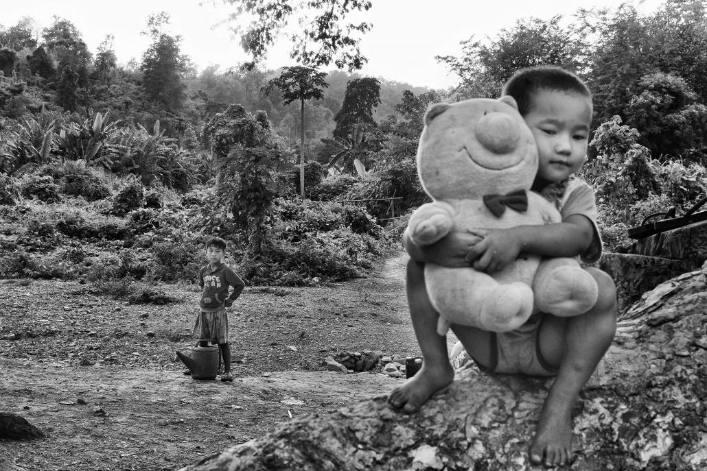 Many of the children were born in the Ee Tu Hta internally displaced persons camp. (Brennan O'Connor | Frontier)