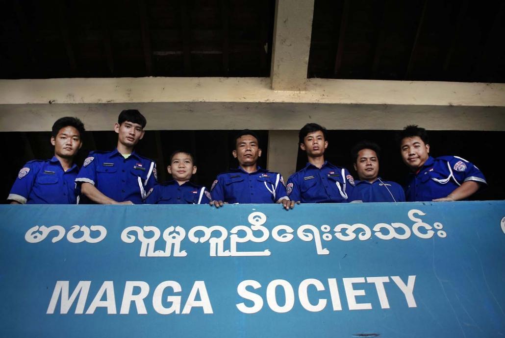 မာဃအသင်းတွင် လုပ်အားပေး ၅၀ ဦးကျော်ရှိသည်။ ဓာတ်ပုံ-Eva Hirachi