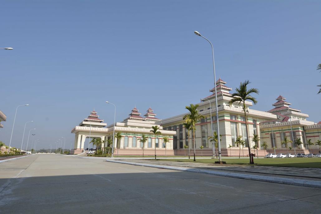 The Pyidaungsu Hluttaw building in Nay Pyi Taw. (Teza Hlaing | Frontier)