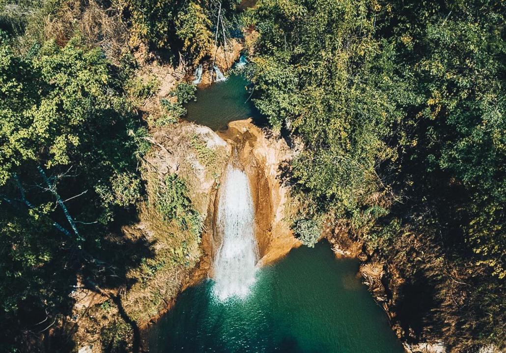 Aerial view of Mavic Falls. (Daniel Tran | Frontier)