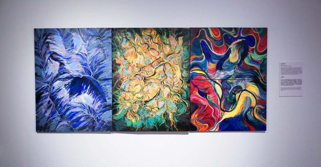 "Geo-Scape" by Aung Myat Htay.