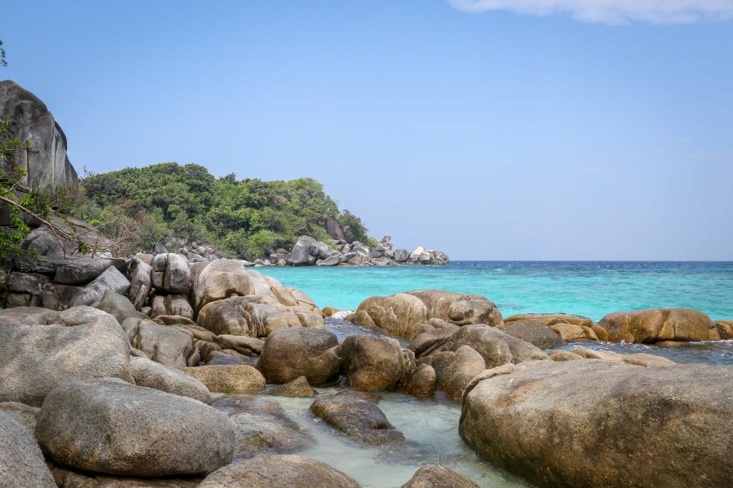 Boulder Island, aptly named. (Victoria Milko | Frontier)