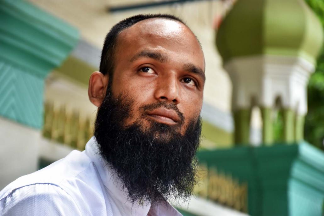 Ko Aung Zaw Myint – also known as Ibrahim – converted to Tablighi Jamaat in 2000, during his first year of university. (Steve Tickner | Frontier)