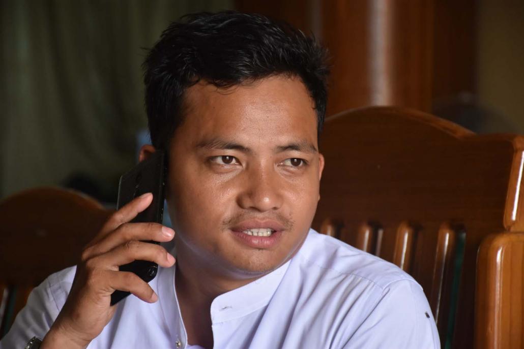 Kachin Youth Movement leader Lum Zawng. (Steve Tickner | Frontier)
