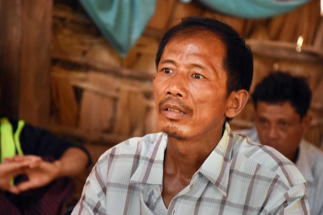 U Thein Myint is a resident of Yadanaw Pon village, one of several in the Lenya River area that could face closure. (Steve Tickner | Frontier)