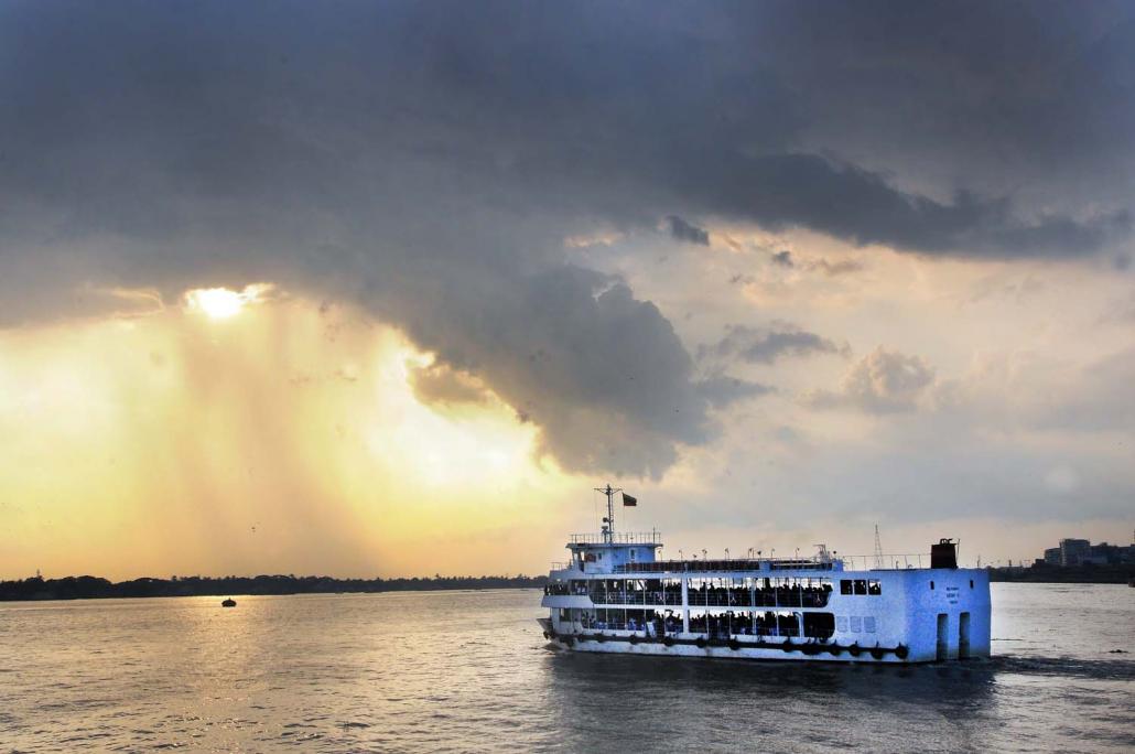 Most visitors to Dala arrive by ferry from downtown Yangon. (Steve Tickner | Frontier)