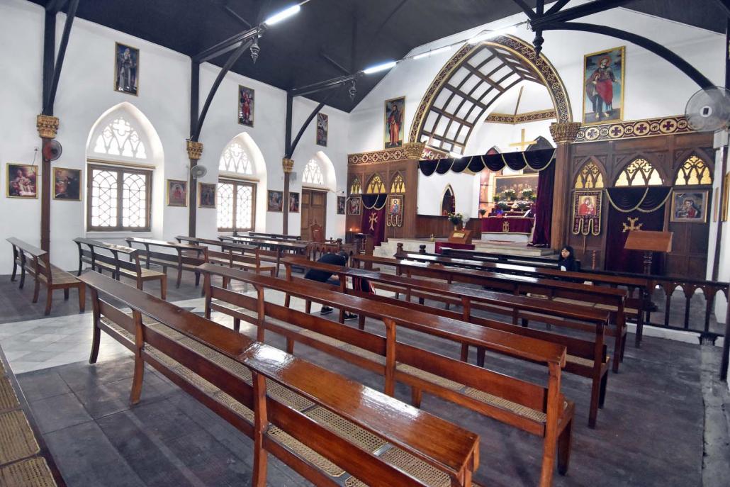 The Armenian Church of St John the Baptist in central Yangon. (Steve Tickner | Frontier)