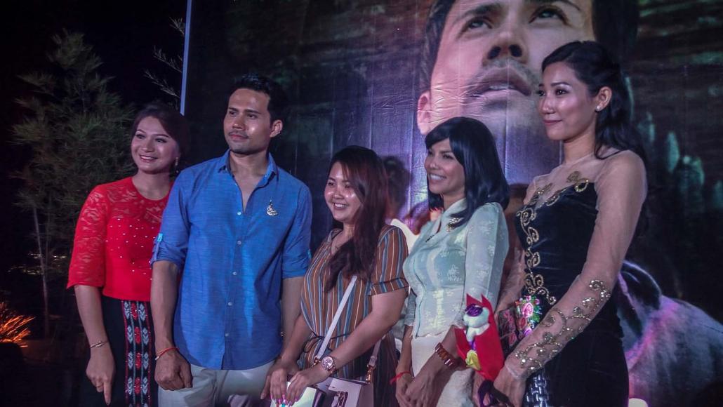 Fans get the chance to meet the stars of Mudras Calling in Yangon (Kyaw Lin Htoon | Frontier)