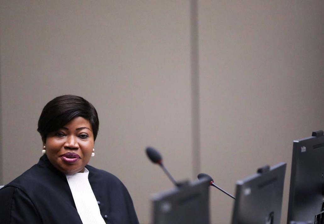 International Criminal Court prosecutor Ms Fatou Bensouda. (AFP)