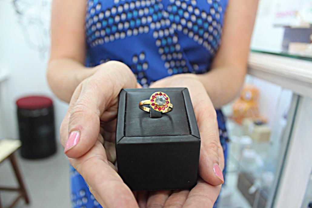 Amber Cernov launched Mia Ruby to show that Myanmar's famous blood-red stones can be traded in a responsible way. (Joshua Carroll | Frontier)