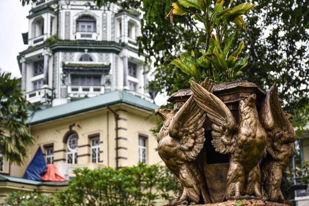 The Chin Tsong palace in Yangon. (Theint Mon Soe aka J | Frontier)