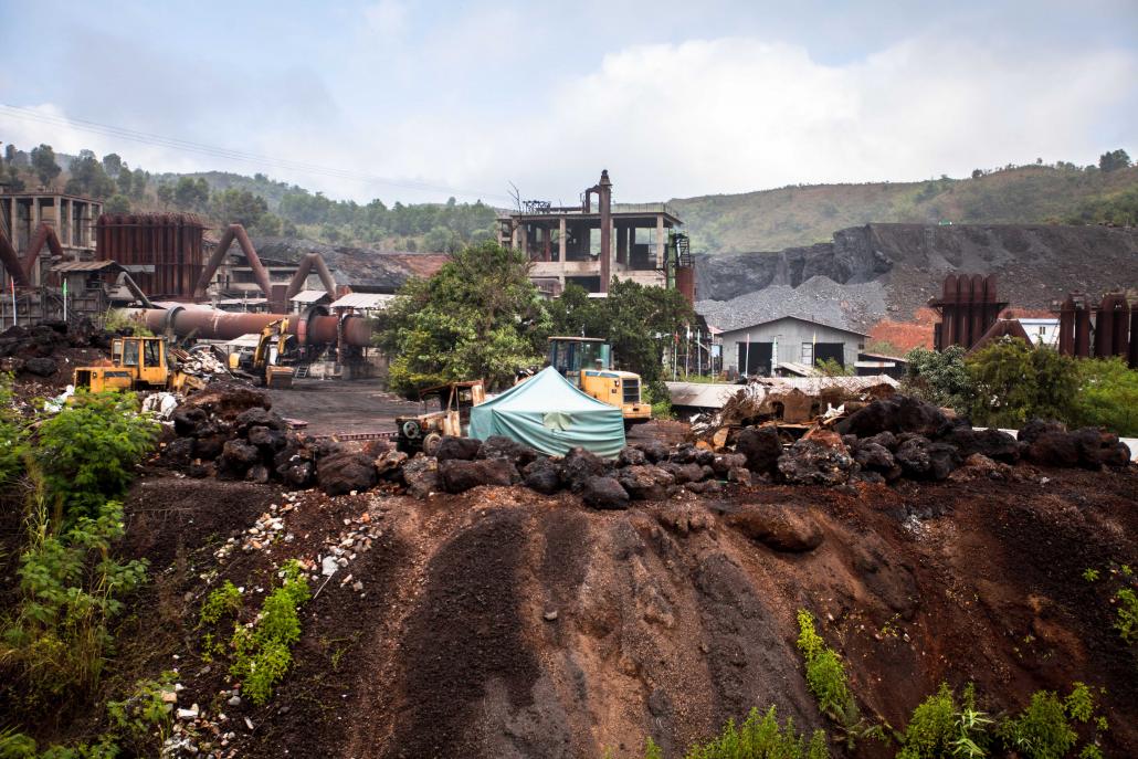 The Bawdwin mine, located in northern Shan State's Namtu Township, was once of the world's largest source of lead, but today production there has largely ground to a halt. (Theint Mon Soe aka J | Frontier)