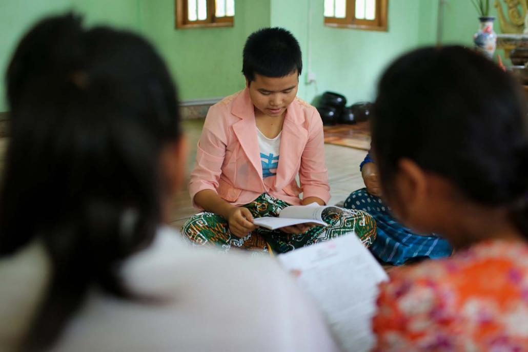 The Shan Gyi Thaw Ya monastery in Yangon's Thanlyin Township provides an education mainly for Pa-O children from southern Shan State. (Victoria Milko | Frontier)