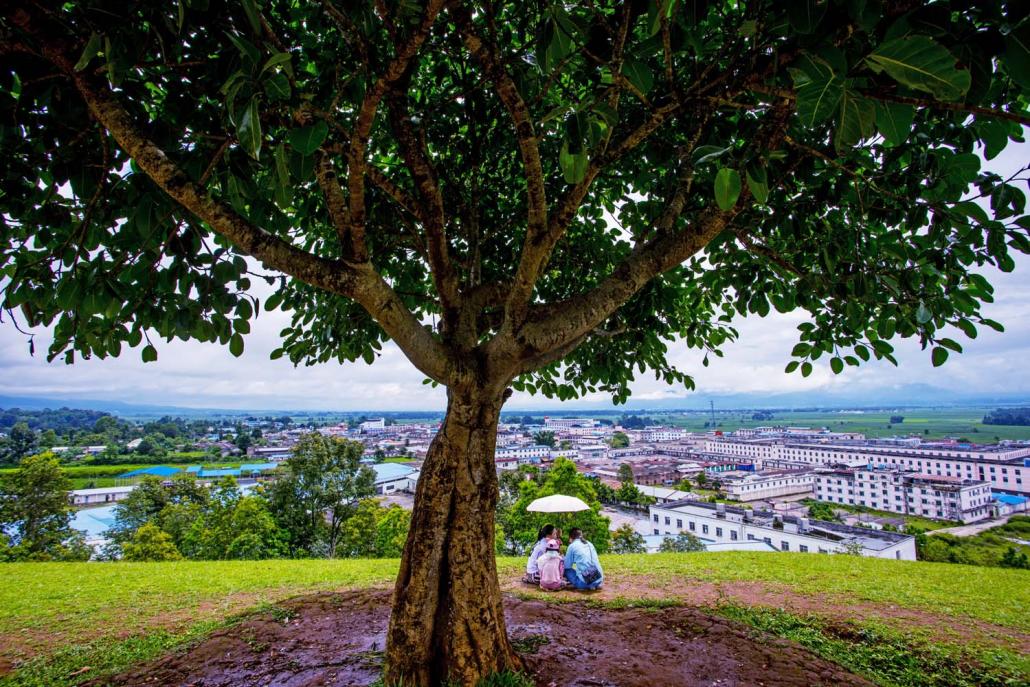 The town of Mai Ja Yang is an education hub in Kachin Independence Organisation governed areas. (Hkun Li | Frontier)