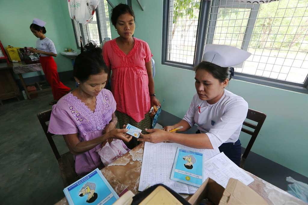 Improving health and education has been a major focus for the World Bank since it resumed activities in Myanmar. (Nyain Thit Nyi)