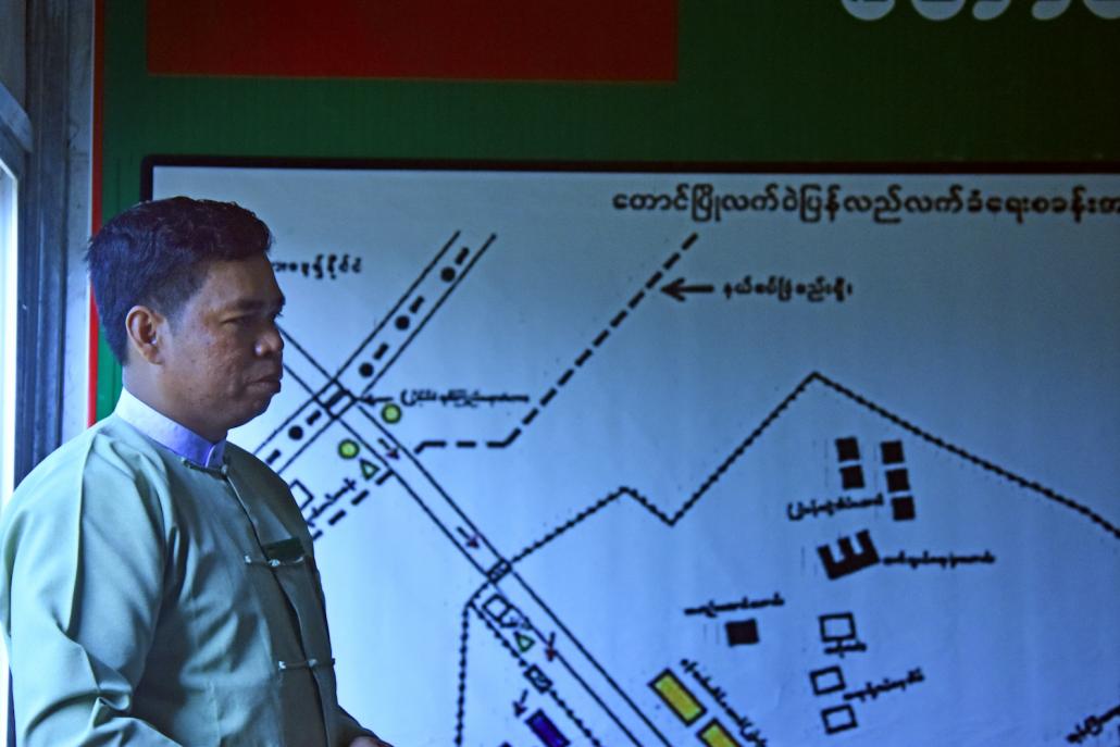 Maungdaw District deputy administrator U Ye Htut. (Su Myat Mon | Frontier)