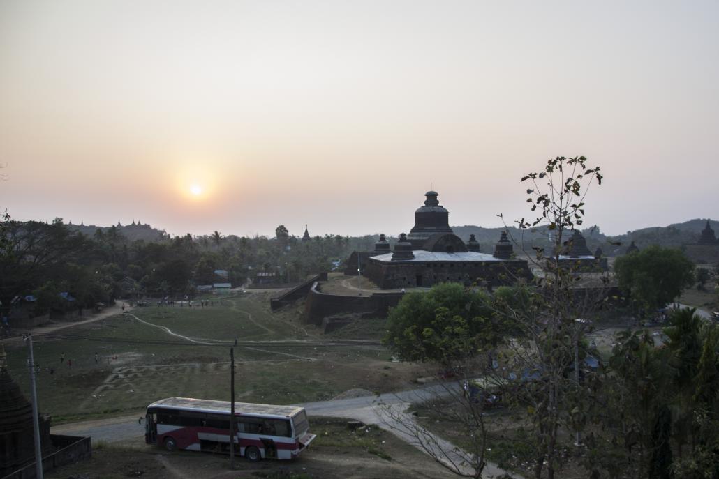 Sunset in Mrauk U. (Mratt Kyaw Thu / Frontier)