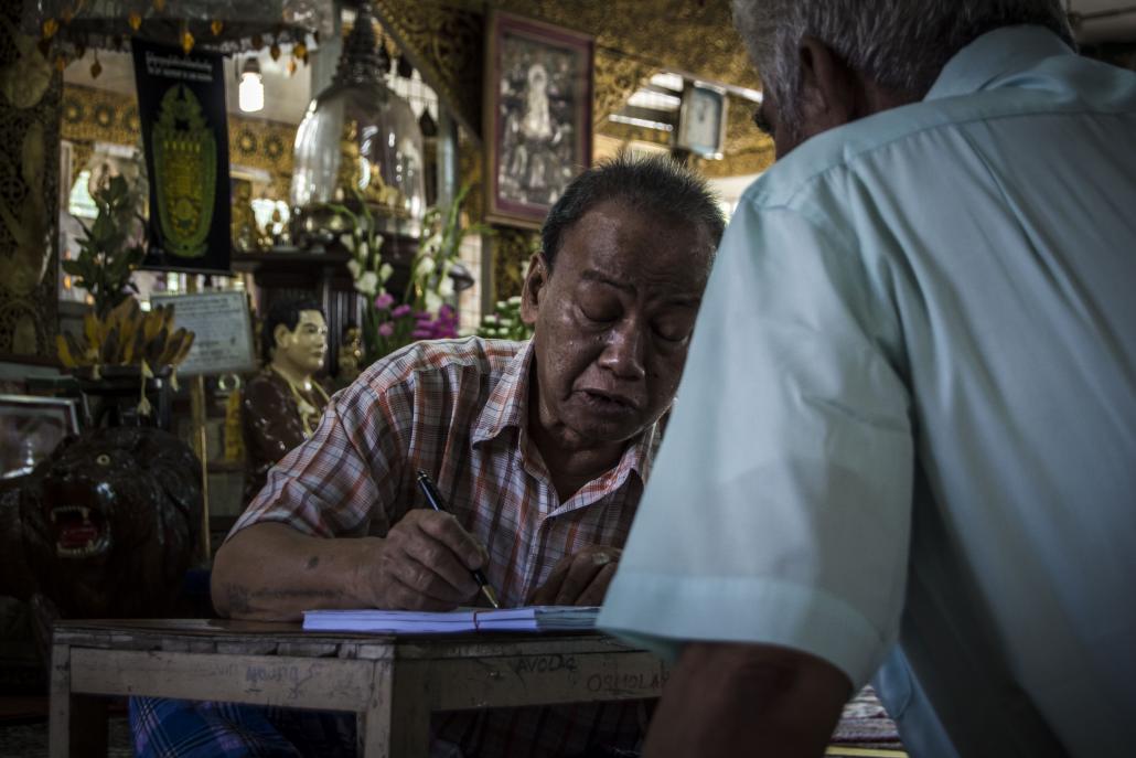 U Win Maung. (Maro Verli / Frontier)