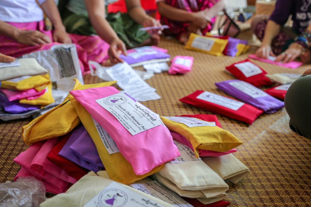 The packs cost K3,000, and include two adhesive strips, four pads, soap and a bag for soiled clothing (Victoria Milko | Frontier)
