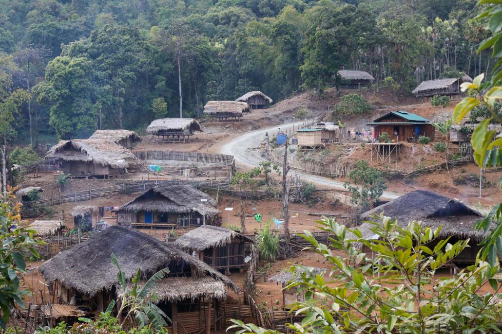 Hay Khun village in Lahe. (Victoria Milko | Frontier)