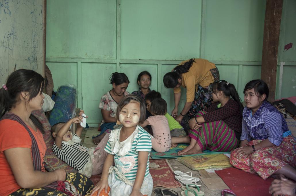 People displaced by the recent violence in northern Shan State (Katrin Schregenberger | Frontier)
