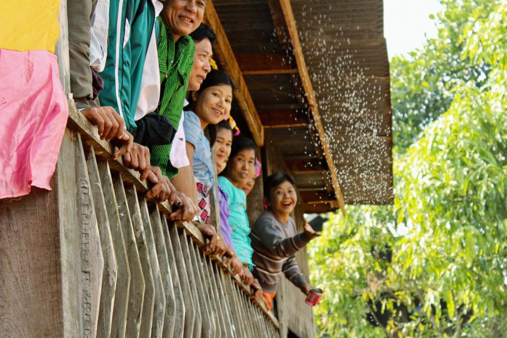 A Karen wedding in the hills east of the city, but still within Nay Pyi Taw Union Territory. (Mallory Graves | Frontier)