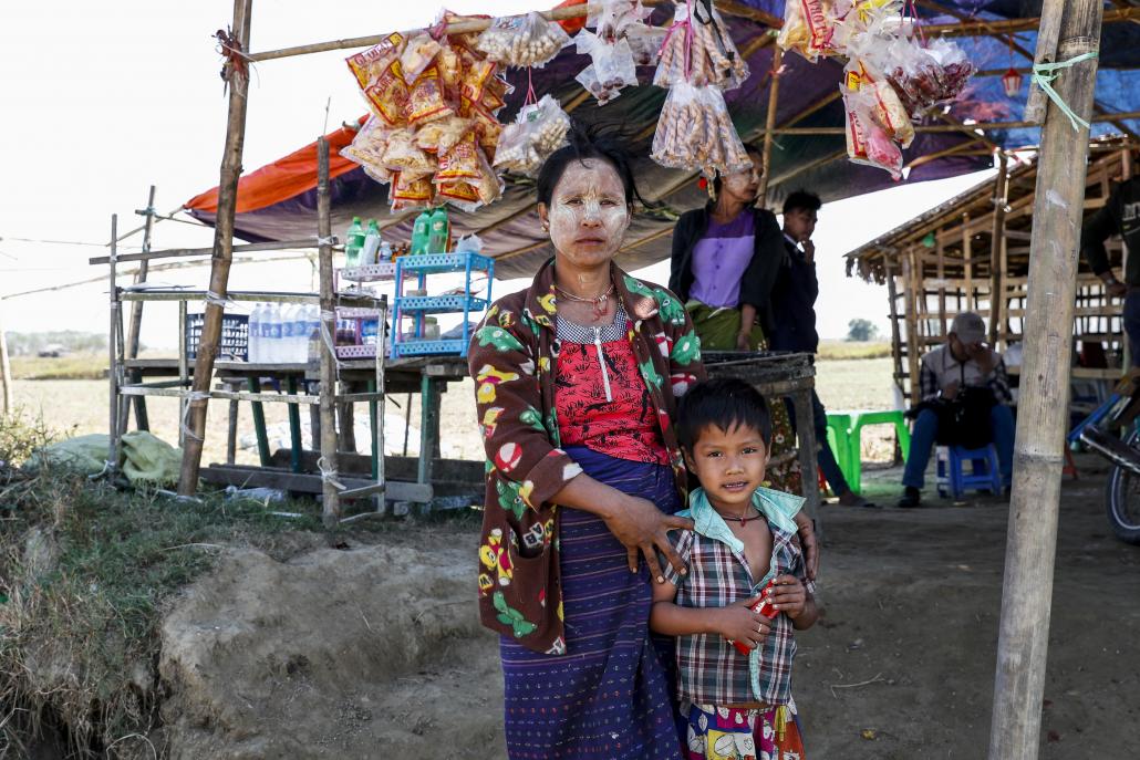 Mother-of-three Ma Thaw Htwe says she has had to move further landwards three times in the past 30 years due to rapid riverbank erosion.