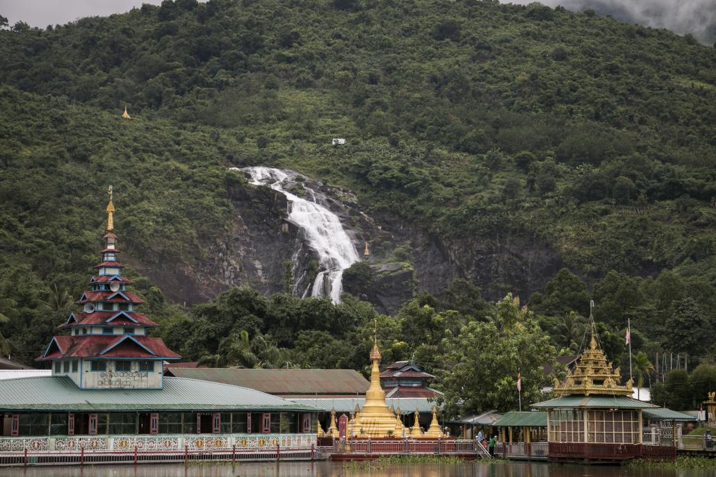 A view of Zin Kyaik village, where residents said they lost millions of kyat. (Nyein Su Wai Kyaw Soe | Frontier)