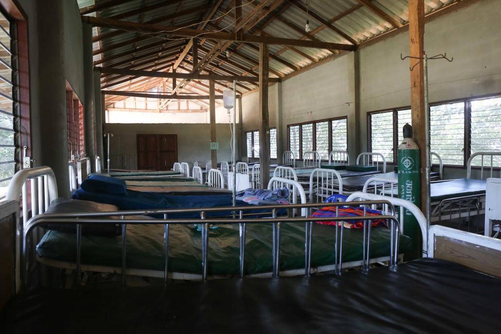 Medical facilities at the Loi Kaw Wan IDP camp. (Victoria Milko | Frontier)