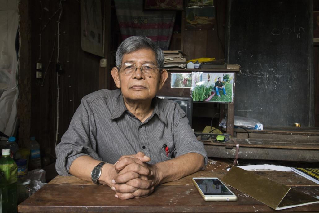 U Sein Gyaw, a Rakhine civil society leader (Nyein Su Wai Kyaw Soe | Frontier)