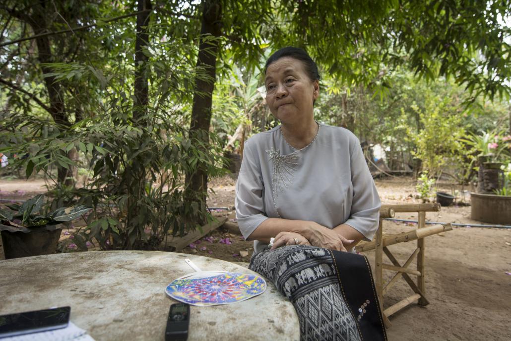 Nang Khin Htwe Myint, Chief Minister of Kayin State. (Teza Hlaing / Frontier)