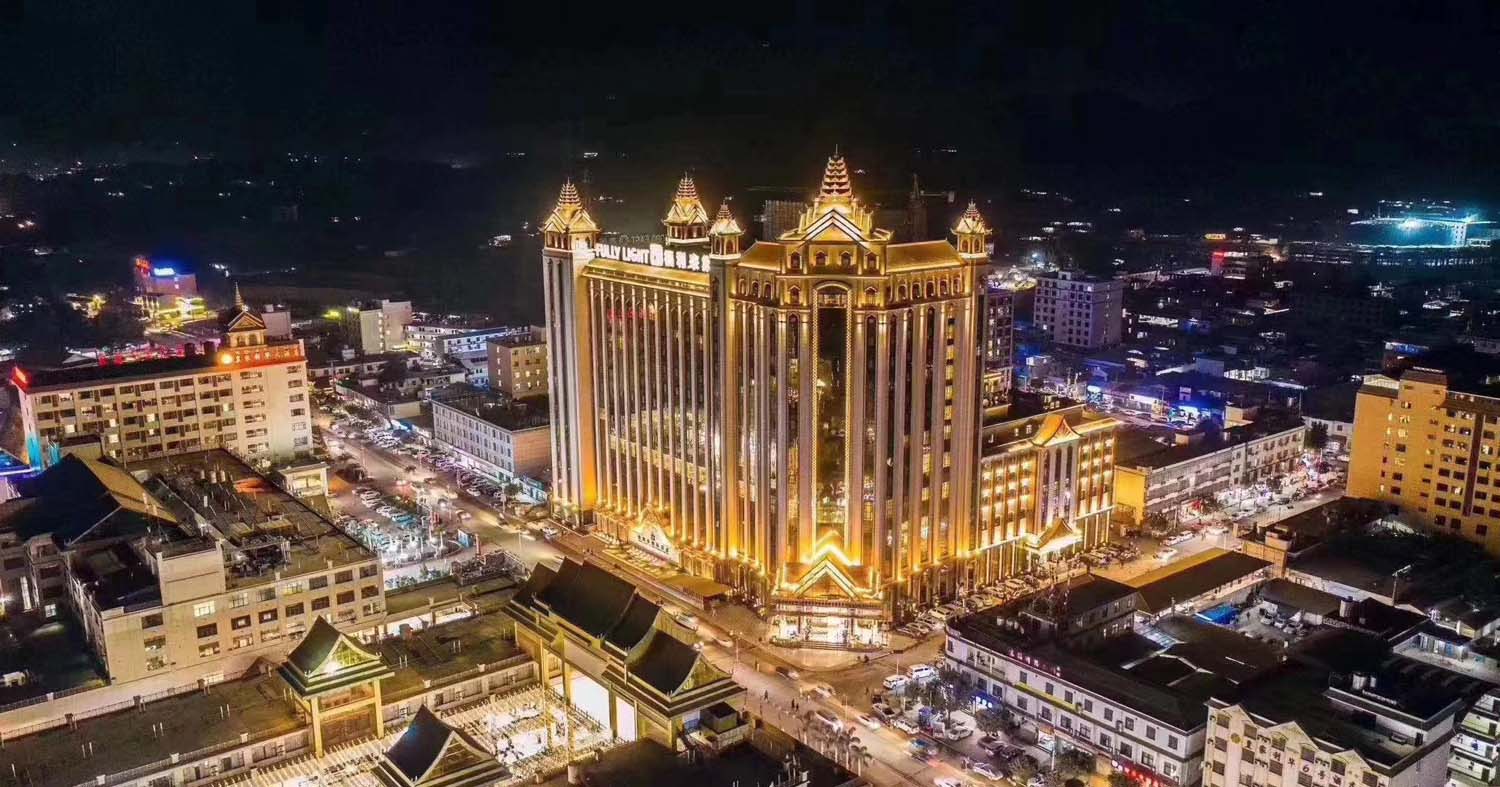 Laukkai is already home to around 30 casinos and 50 hotels, none of which are licensed by Nay Pyi Taw. (Photo | Fully Light Golden Triangle Media)