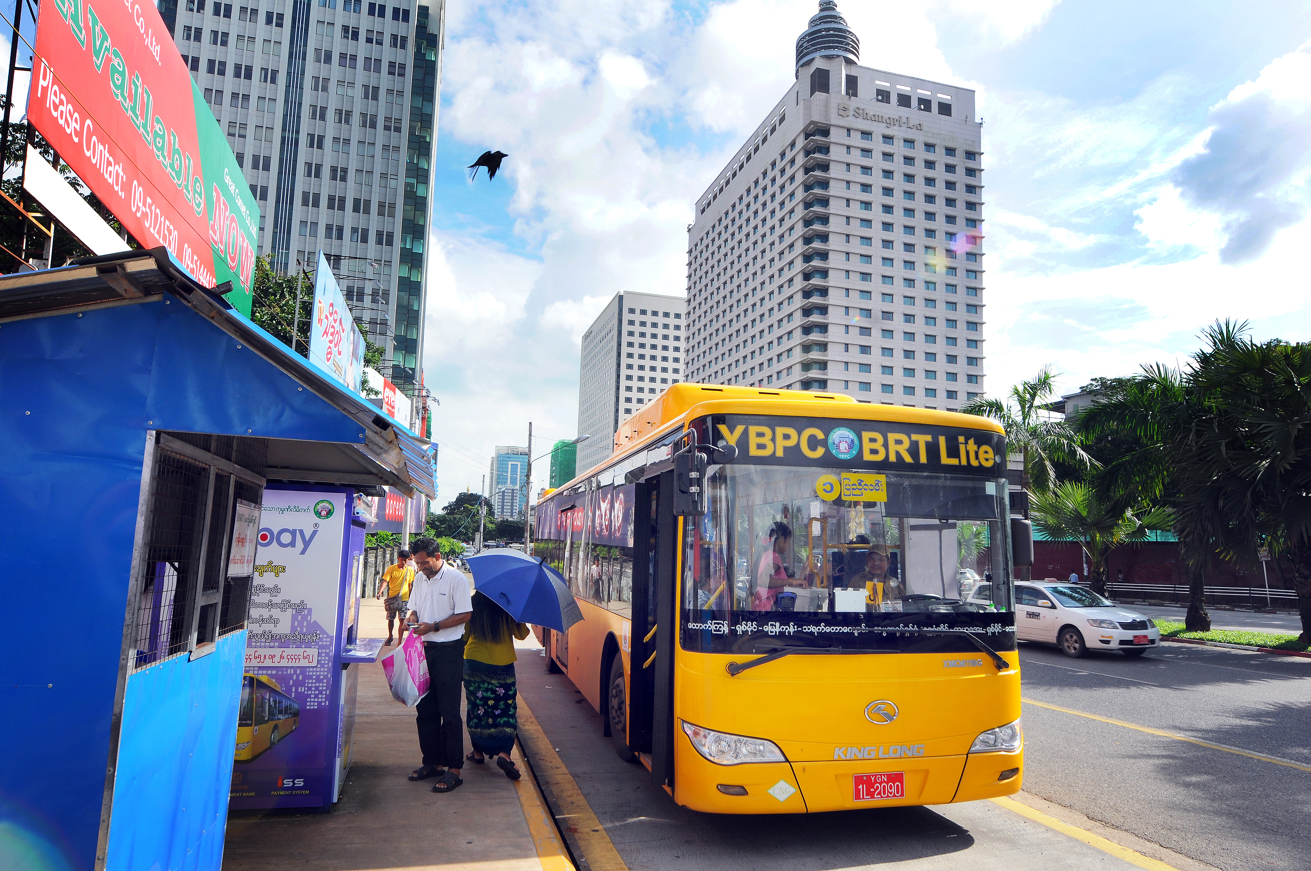  /></p><p>“If current trends continue unchecked, Yangon’s urban transport could become a major constraint on economic growth,” the ADB warned, adding that traffic could “grind to a halt”.</p><p>“While buses are well-used, they are of low quality and not responsive to demand. As such, an increasingly affluent population is likely to reject low-quality transport modes in favour of private transport … This would dramatically degrade bus transport conditions and push more users to shift to cars.”</p><p>Both the ADB and JICA have called for significant investment in new road infrastructure, including an international-standard BRT system, which the ADB costed at US$20 million per kilometre. The most viable route to begin with would be from Sule Pagoda west to Phone Gyi Road and north along Pyay Road, it said.</p><p>“Now is the time for intervention,” the ADB report said, “to establish a transport system that can support city growth, greater mobility, and affluence.”</p><p>For Yangon’s long-suffering commuters, change can’t come soon enough.</p><p><em><strong>Top photo: Steve Tickner / Frontier</strong></em></p></body>