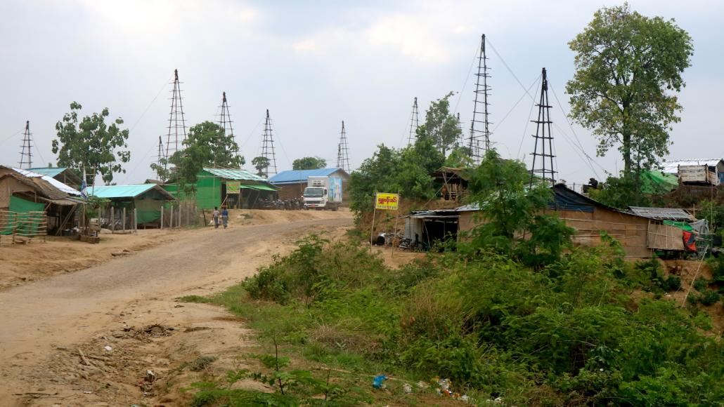 By some estimates, the Thabyenyo oil field on the border of Pauk and Myaing townships in Magway Region hosted hundreds of thousands before COVID-19 sent oil prices crashing. (Nay Aung | Frontier)