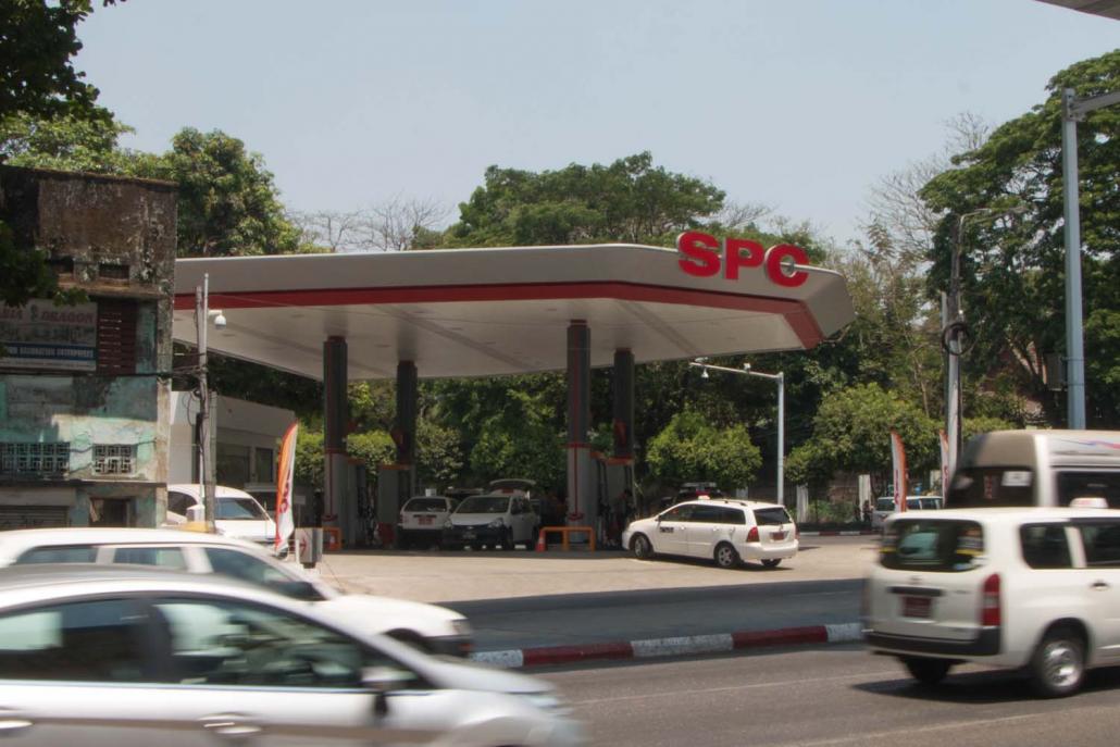 The SPC outlets will sell fuel imported direct from the company’s Singapore terminal. (Thuya Zaw | Frontier)