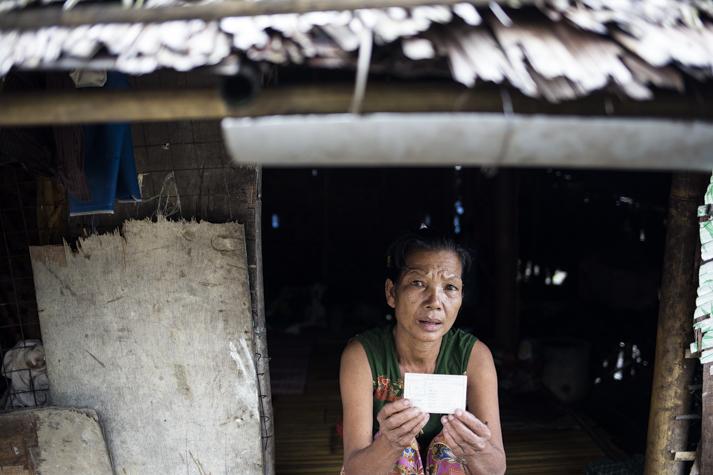 Squatters living within the East Dagon industrial zone. (Ann Wang / Frontier)