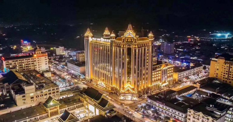 Laukkai is already home to around 30 casinos and 50 hotels, none of which are licensed by Nay Pyi Taw. (Photo | Fully Light Golden Triangle Media)