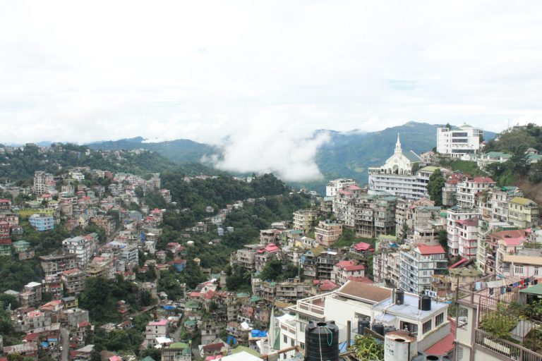 Aizawl, the capital city of the Indian state of Mizoram. (Emily Fishbein)