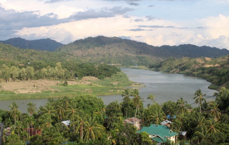 The Kaladan River in Chin State's Paletwa Township pictured in 2020. (Frontier)